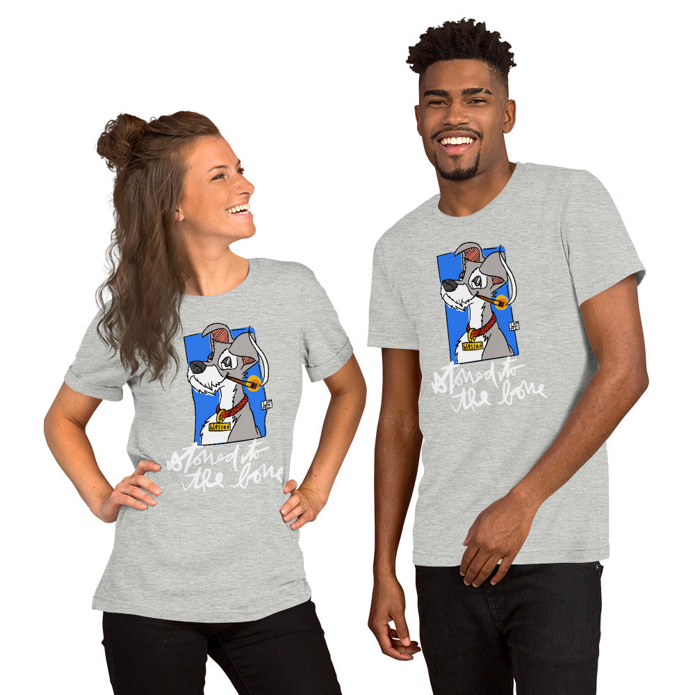 Stoned to the Bone - Lebo Short Sleeve Unisex T-Shirt